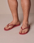 UNO WIDE - Erkek Terlik - Bordo