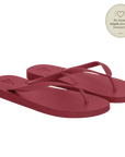 UNO WIDE - Erkek Terlik - Bordo