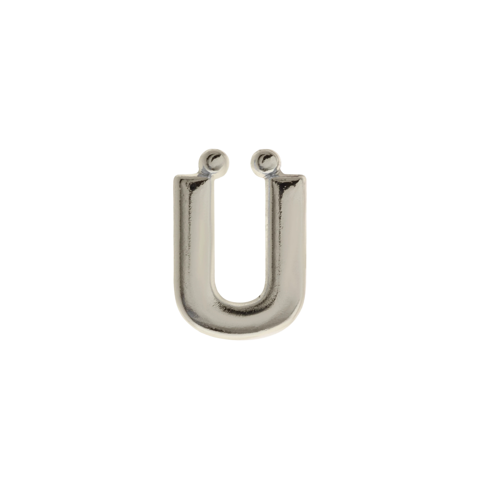 Silver Letter Charm for UNO SLIM Woman