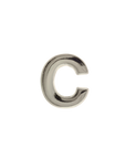 Silver Letter Charm for UNO SLIM Woman