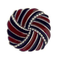 Vintage Charm - UNO SLIM Kadın - Navy & Burgundy